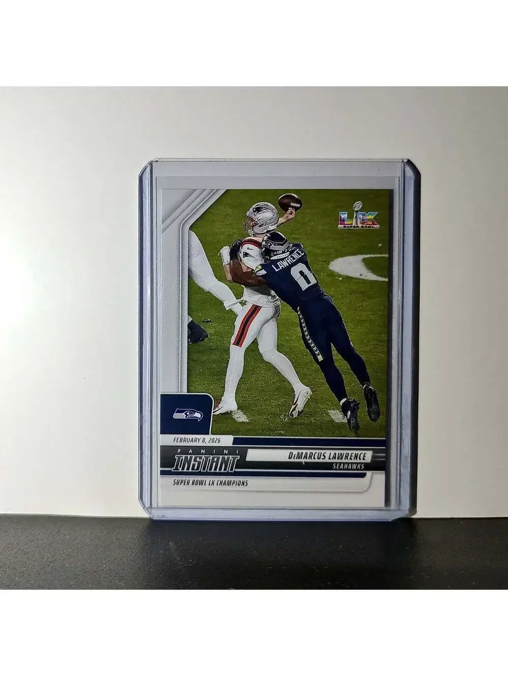 DeMarus Lawrence 2026 Panini NFL Super Bowl LIX Champions #19 Seattle Seahawks